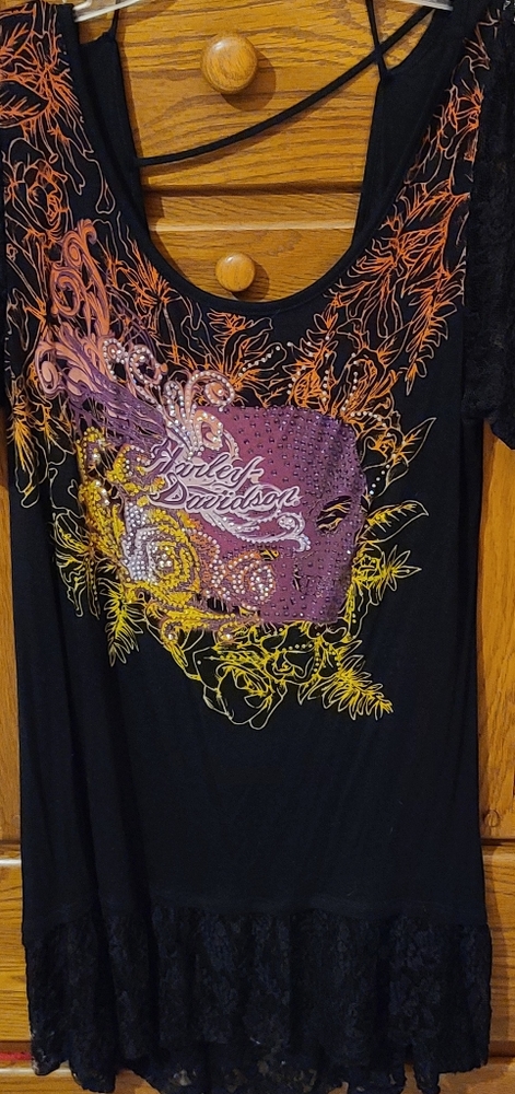 Harley Davidson Women Plus Size Shirt